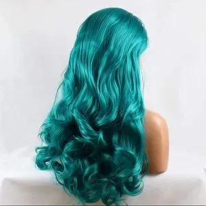 Accessories | 24 Teal Body Wave Lace Front Wig New | Poshmark display picture 1